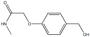  2-[4-(hydroxymethyl)phenoxy]-N-methylacetamide