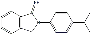 2-[4-(propan-2-yl)phenyl]-2,3-dihydro-1H-isoindol-1-imine|2-[4-(propan-2-yl)phenyl]-2,3-dihydro-1H-isoindol-1-imine