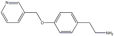 2-[4-(pyridin-3-ylmethoxy)phenyl]ethanamine