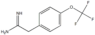 2-[4-(trifluoromethoxy)phenyl]ethanimidamide