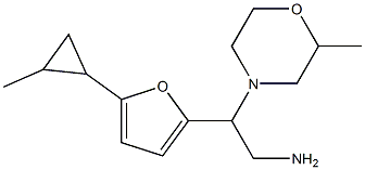 2-[5-(2-methylcyclopropyl)-2-furyl]-2-(2-methylmorpholin-4-yl)ethanamine