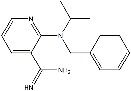 2-[benzyl(isopropyl)amino]pyridine-3-carboximidamide