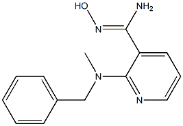 2-[benzyl(methyl)amino]-N'-hydroxypyridine-3-carboximidamide