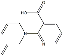  2-[bis(prop-2-en-1-yl)amino]pyridine-3-carboxylic acid