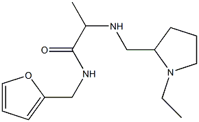 2-{[(1-ethylpyrrolidin-2-yl)methyl]amino}-N-(furan-2-ylmethyl)propanamide