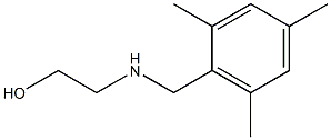 2-{[(2,4,6-trimethylphenyl)methyl]amino}ethan-1-ol Structure