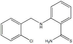 2-{[(2-chlorophenyl)methyl]amino}benzene-1-carbothioamide