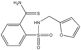 2-{[(2-furylmethyl)amino]sulfonyl}benzenecarbothioamide