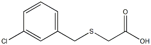 2-{[(3-chlorophenyl)methyl]sulfanyl}acetic acid