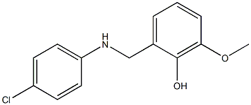 2-{[(4-chlorophenyl)amino]methyl}-6-methoxyphenol