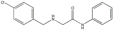 2-{[(4-chlorophenyl)methyl]amino}-N-phenylacetamide