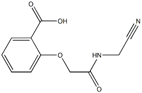 2-{[(cyanomethyl)carbamoyl]methoxy}benzoic acid|