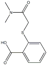 2-{[(dimethylcarbamoyl)methyl]sulfanyl}benzoic acid|