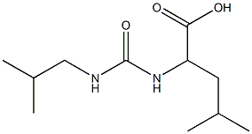 2-{[(isobutylamino)carbonyl]amino}-4-methylpentanoic acid