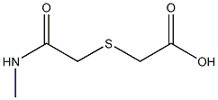 2-{[(methylcarbamoyl)methyl]sulfanyl}acetic acid