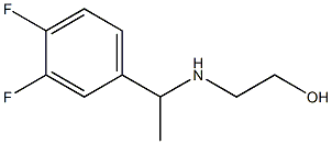 2-{[1-(3,4-difluorophenyl)ethyl]amino}ethan-1-ol