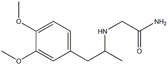 2-{[1-(3,4-dimethoxyphenyl)propan-2-yl]amino}acetamide