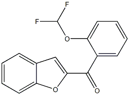 2-{[2-(difluoromethoxy)phenyl]carbonyl}-1-benzofuran