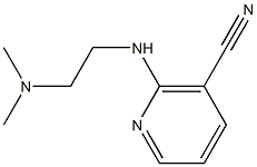 2-{[2-(dimethylamino)ethyl]amino}nicotinonitrile,,结构式