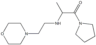 2-{[2-(morpholin-4-yl)ethyl]amino}-1-(pyrrolidin-1-yl)propan-1-one