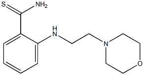  2-{[2-(morpholin-4-yl)ethyl]amino}benzene-1-carbothioamide