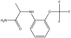 2-{[2-(trifluoromethoxy)phenyl]amino}propanamide