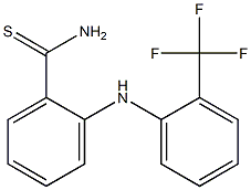 2-{[2-(trifluoromethyl)phenyl]amino}benzene-1-carbothioamide|