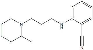 2-{[3-(2-methylpiperidin-1-yl)propyl]amino}benzonitrile