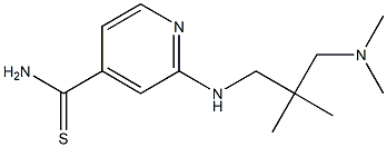 2-{[3-(dimethylamino)-2,2-dimethylpropyl]amino}pyridine-4-carbothioamide