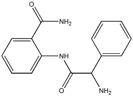 2-{[amino(phenyl)acetyl]amino}benzamide|