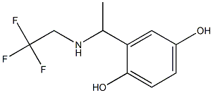 2-{1-[(2,2,2-trifluoroethyl)amino]ethyl}benzene-1,4-diol