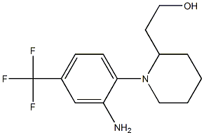  2-{1-[2-amino-4-(trifluoromethyl)phenyl]piperidin-2-yl}ethanol