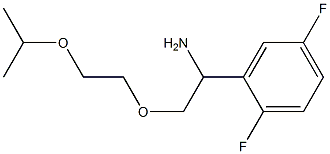 2-{1-amino-2-[2-(propan-2-yloxy)ethoxy]ethyl}-1,4-difluorobenzene