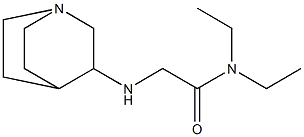 2-{1-azabicyclo[2.2.2]octan-3-ylamino}-N,N-diethylacetamide