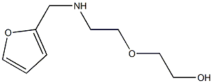 2-{2-[(furan-2-ylmethyl)amino]ethoxy}ethan-1-ol 结构式