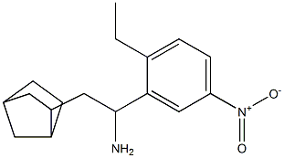 2-{bicyclo[2.2.1]heptan-2-yl}-1-(2-ethyl-5-nitrophenyl)ethan-1-amine
