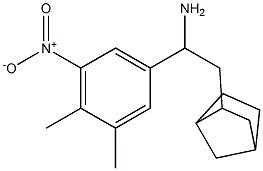 2-{bicyclo[2.2.1]heptan-2-yl}-1-(3,4-dimethyl-5-nitrophenyl)ethan-1-amine
