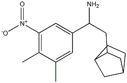 2-{bicyclo[2.2.1]heptan-2-yl}-1-(3,4-dimethyl-5-nitrophenyl)ethan-1-amine|