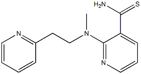 2-{methyl[2-(pyridin-2-yl)ethyl]amino}pyridine-3-carbothioamide