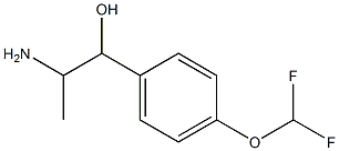 2-amino-1-[4-(difluoromethoxy)phenyl]propan-1-ol Structure