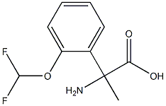 2-amino-2-[2-(difluoromethoxy)phenyl]propanoic acid