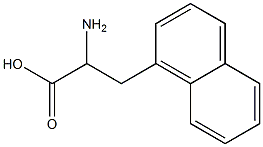 2-amino-3-(1-naphthyl)propanoic acid Structure