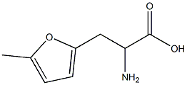 2-amino-3-(5-methyl-2-furyl)propanoic acid,,结构式