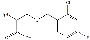 2-amino-3-[(2-chloro-4-fluorobenzyl)thio]propanoic acid Structure
