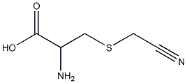 2-amino-3-[(cyanomethyl)thio]propanoic acid Structure