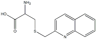 2-amino-3-[(quinolin-2-ylmethyl)sulfanyl]propanoic acid|