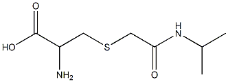 2-amino-3-{[2-(isopropylamino)-2-oxoethyl]thio}propanoic acid,,结构式
