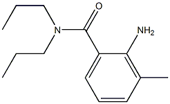 2-amino-3-methyl-N,N-dipropylbenzamide,,结构式