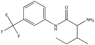 2-amino-3-methyl-N-[3-(trifluoromethyl)phenyl]pentanamide