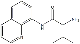  2-amino-3-methyl-N-quinolin-8-ylbutanamide